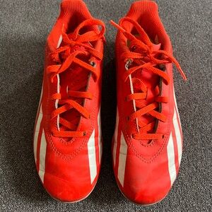 adidas Kids Red and White Sneakers